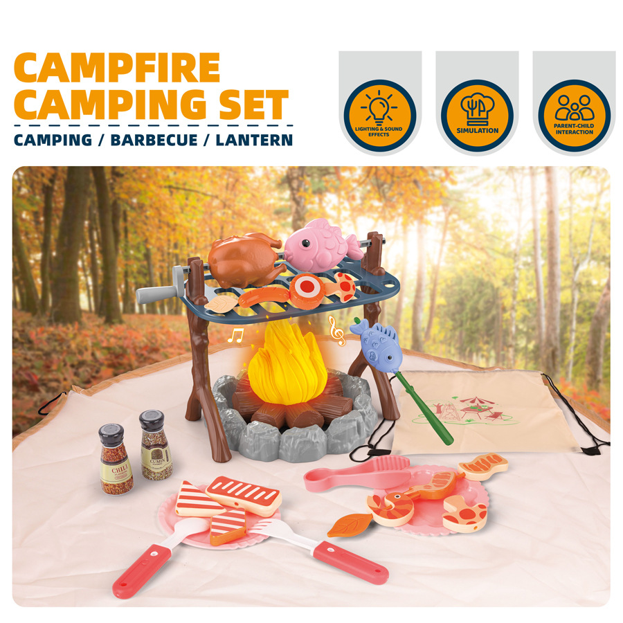Outdoor Camping Food - 어린이 캠핑 텐트 세트 아기 놀이터