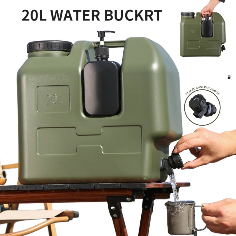 Outdoor Camping Water Jug - 15/20L 휴대용 캠핑 물통 (수도꼭지 및