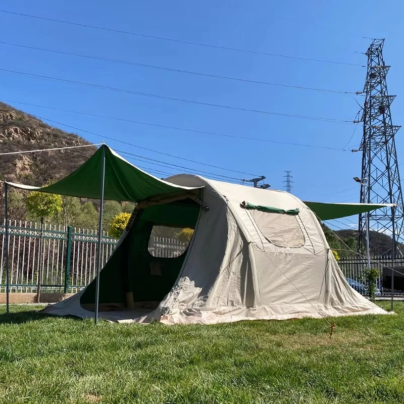 Outdoor Camping On Youtube - 방수 야외용 에어 텐트 4인용 소형