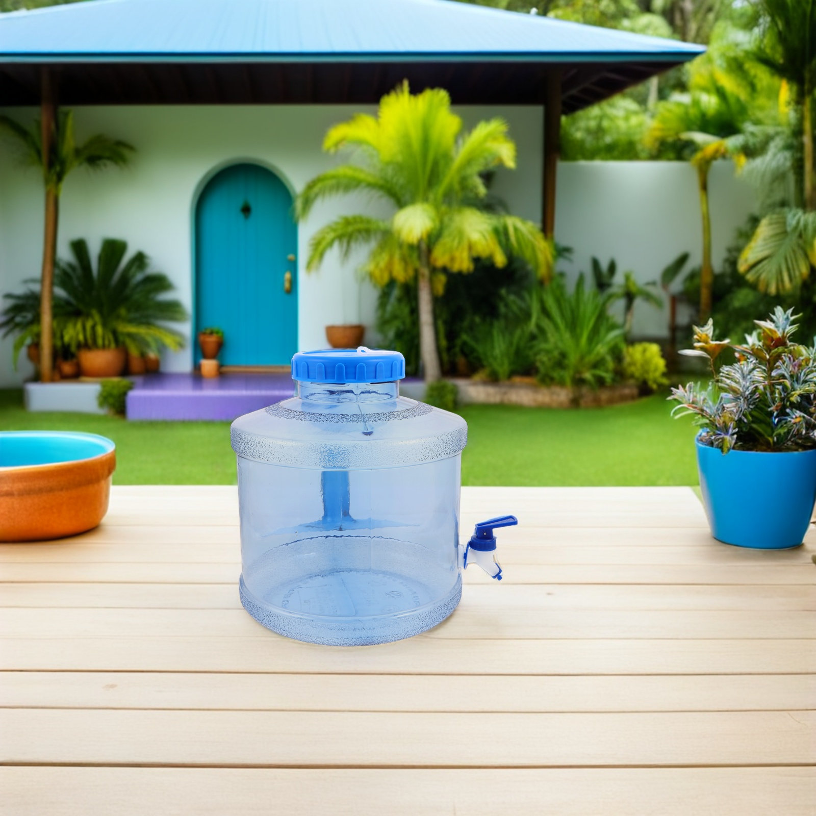 1세트 7.5L 와이드 입구 휴대용 물통 내장형 스피곳 - Outdoor Camping Water Jug 리뷰 및 가격