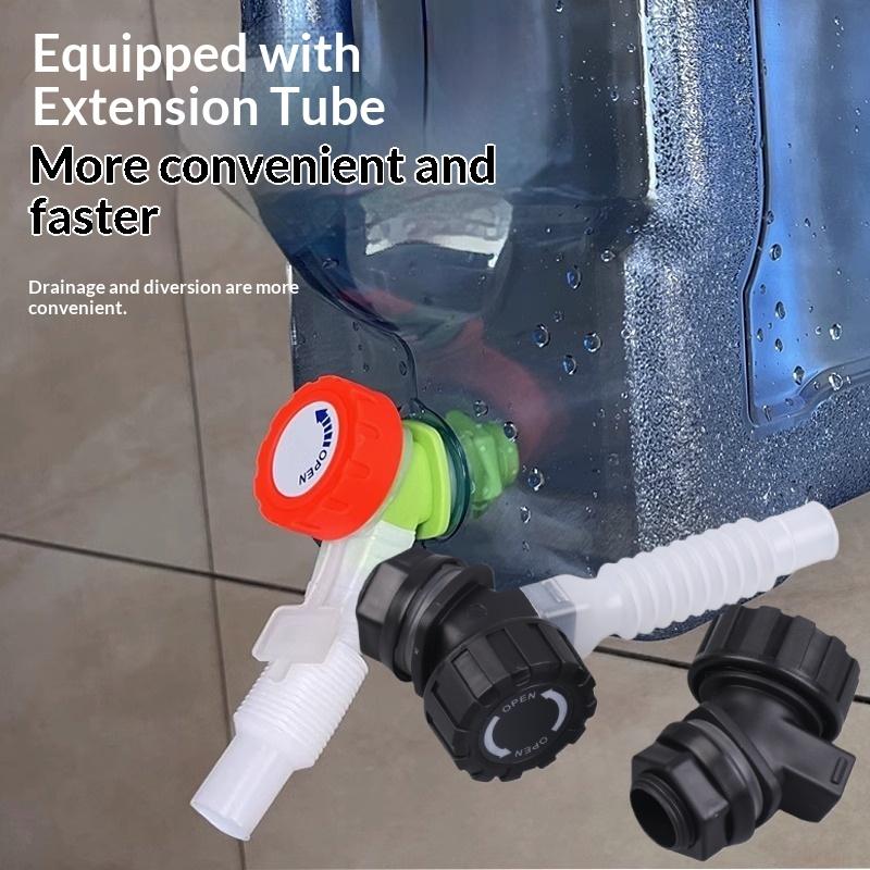 새로운 1/3Pcs 휴대용 수도꼭지 교체 캠핑 물통 탭 - Outdoor Camping Water Jug 리뷰 및 가격