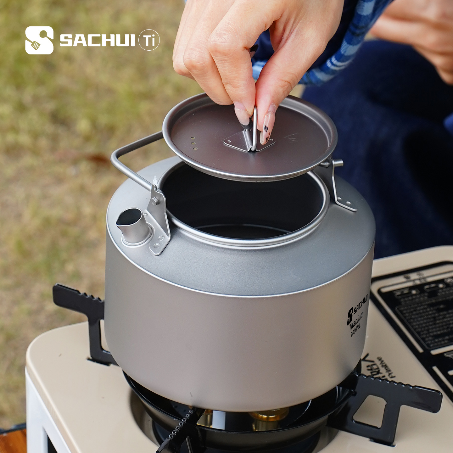 1000ML 순수 티타늄 주전자 야외 초경량 차/커피  - Outdoor Camping Cooking Equipment 리뷰 및 가격