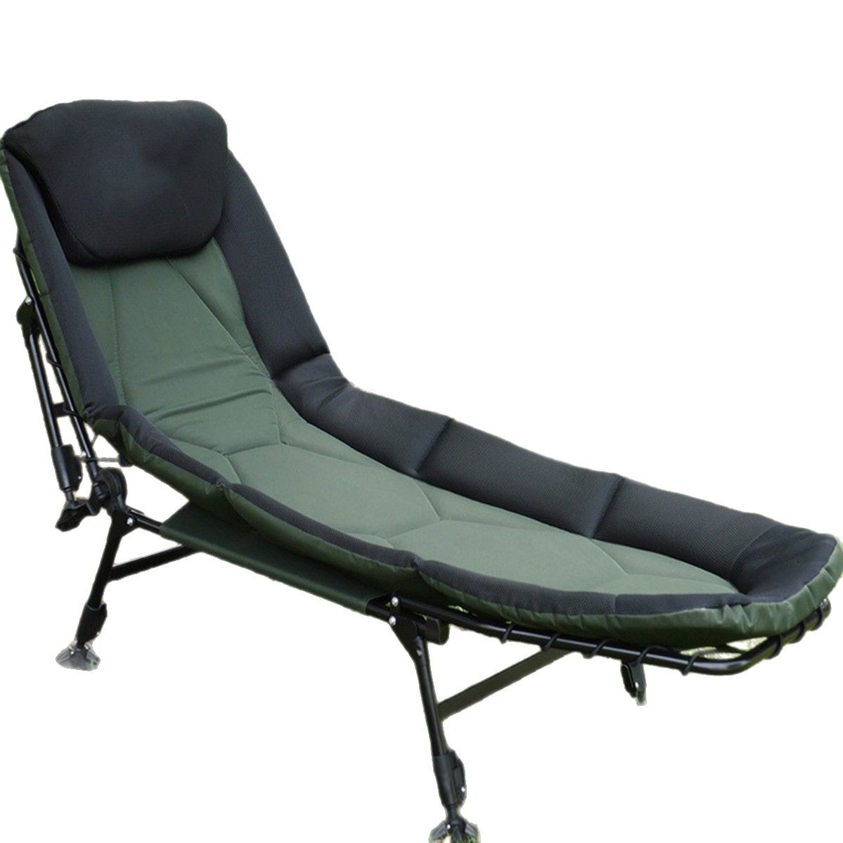 접이식 침대 넓고 두꺼워진 조절 가능한 휴대용 캠핑 간 - Outdoor Camping Beds For Sale 리뷰 및 가격
