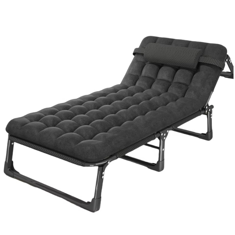 휴대용 3단계 조절 가능 이중 용도 캔버스 메탈 접이식 - Outdoor Camping Beds For Sale 리뷰 및 가격