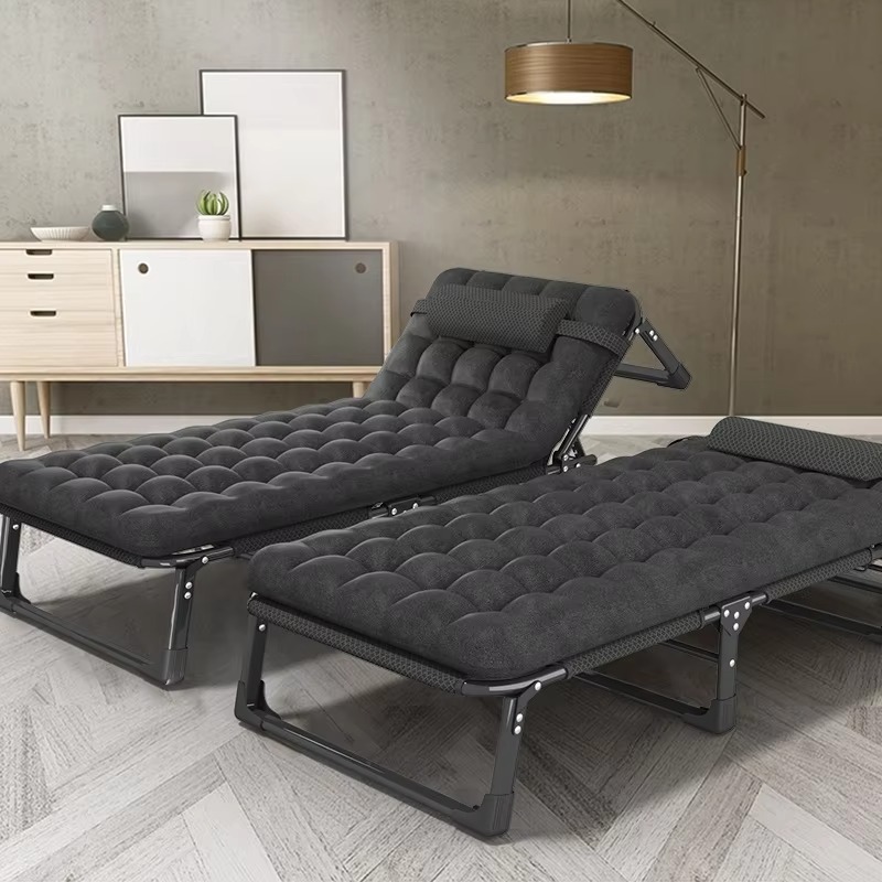 휴대용 3단계 조절 가능 이중 용도 캔버스 메탈 접이식 - Outdoor Camping Beds For Sale 리뷰 및 가격
