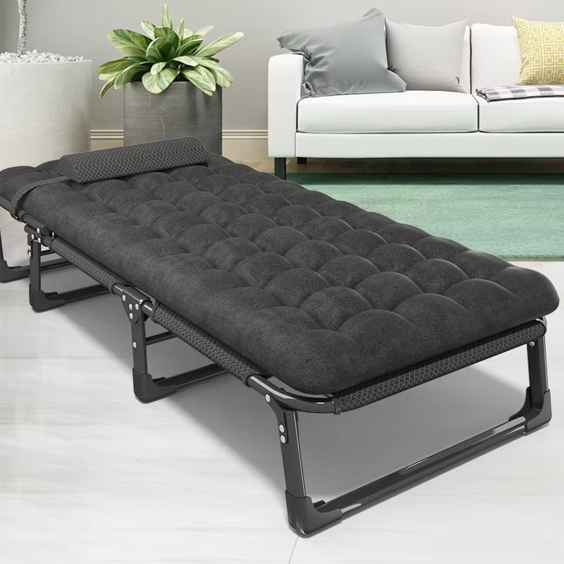휴대용 3단계 조절 가능 이중 용도 캔버스 메탈 접이식 - Outdoor Camping Beds For Sale 리뷰 및 가격