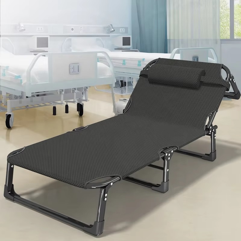 휴대용 3단계 조절 가능 이중 용도 캔버스 메탈 접이식 - Outdoor Camping Beds For Sale 리뷰 및 가격