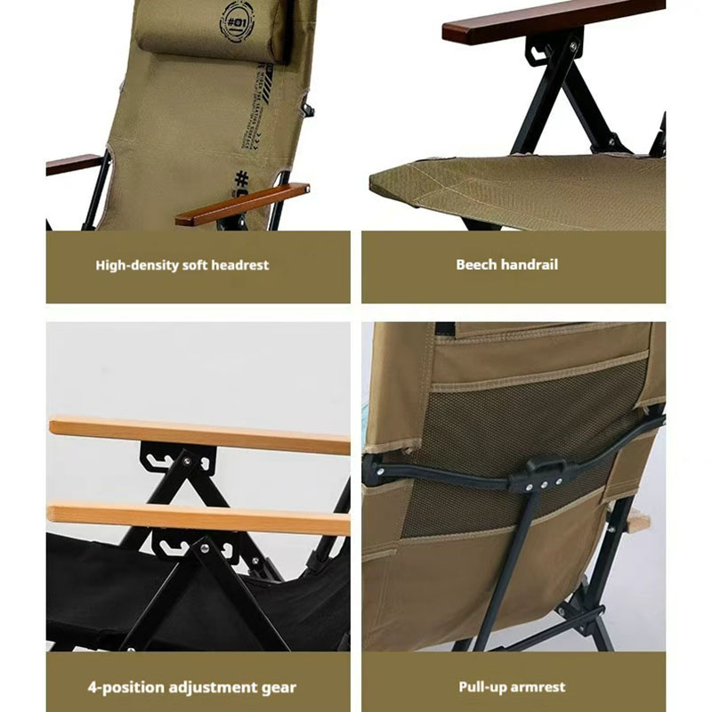 접이식 하이백 비치 캠핑 의자 4단계 조절 가능 철제  - Outdoor Camping Hammock Chair 리뷰 및 가격