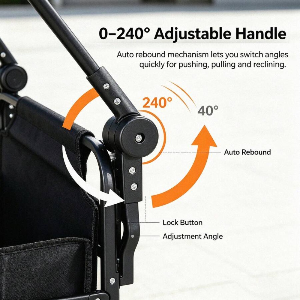 컵홀더 테이블이 있는 3-in-1 시트 웨건 카트, 모 - Outdoor Camping Folding Table 리뷰 및 가격