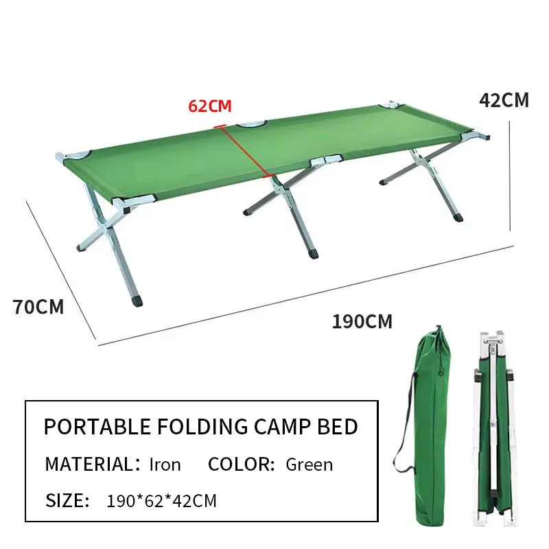 공장 직판 휴대용 내구성 야외 접이식 침대 경량 비상  - Outdoor Camping Beds For Sale 리뷰 및 가격