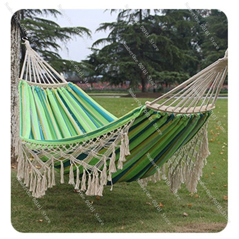 캔버스 더블 해먹, 태슬 장식, 야외 캠핑 스윙, 롤링 - Outdoor Camping Hammock Chair 리뷰 및 가격