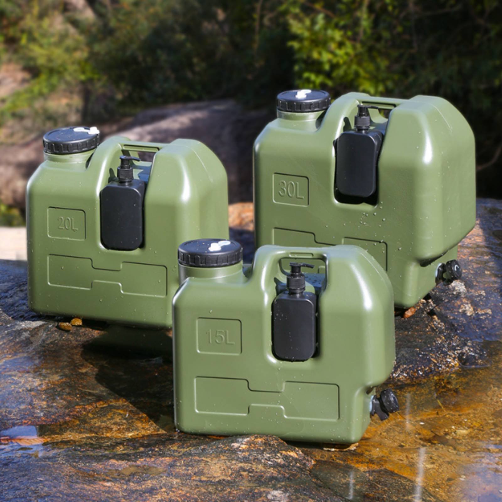 스피곳이 있는 물통 식품 등급 PE 캠핑용 물통 야외용 - Outdoor Camping Water Jug 리뷰 및 가격