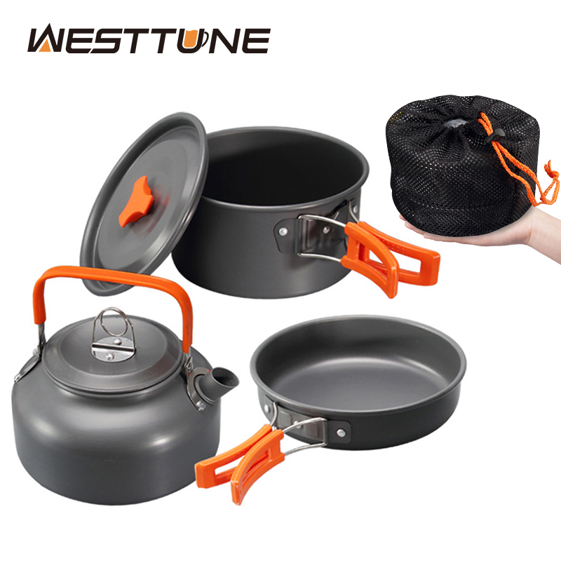 WESTTUNE 캠핑 조리기구 키트 알루미늄 야외 휴대 - Outdoor Camping Cooking Equipment 리뷰 및 가격