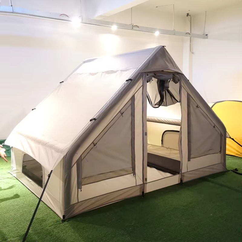 이동식 PVC 방수 튜브 에어 텐트 야외 대형 풍선 캠 - Outdoor Camping On Youtube 리뷰 및 가격