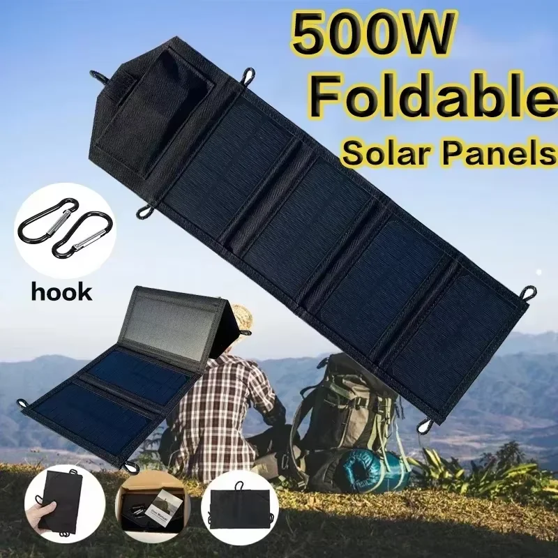 500W 접이식 태양광 패널 4-패널(5V USB/DC - Zd Outdoor Camping 리뷰 및 가격