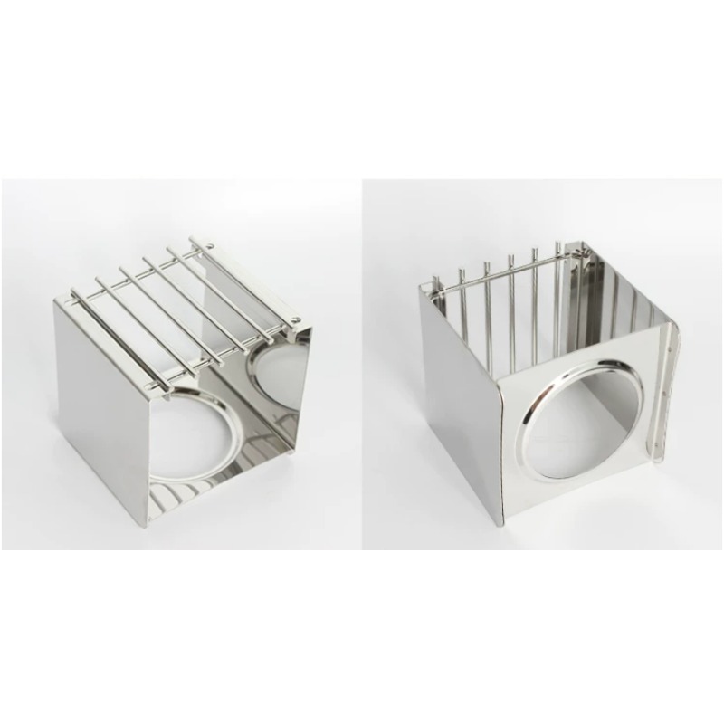 스테인리스 스틸 사각 커피 스토브 스탠드, 모카 포트  - Outdoor Camping Cooking Equipment 리뷰 및 가격