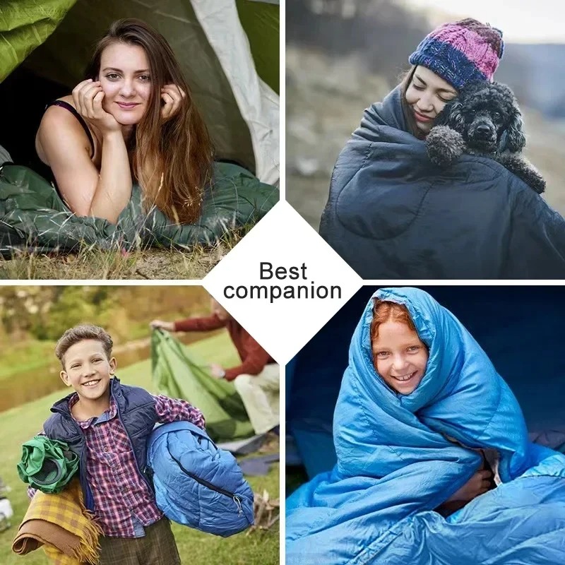 캠핑 침낭 경량 4계절용 따뜻한 엔벨로프형 백패킹 아웃 - Outdoor Camping Sleeping Bag 리뷰 및 가격