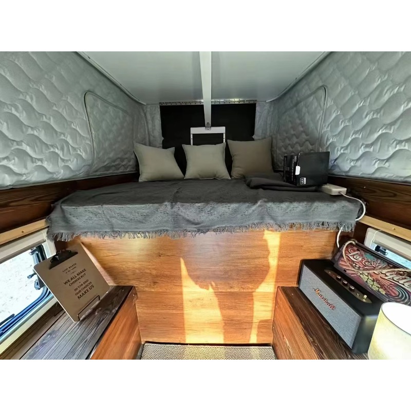 짧은 베드 픽업트럭용 슬라이드인 팝업 탑 캠퍼, 플랫베 - Outdoor Camping Beds For Sale 리뷰 및 가격