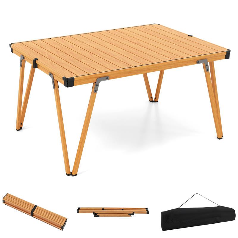 단일 접이식 피크닉 테이블 93 x 70cm 캠핑 테이 - Outdoor Camping Folding Table 리뷰 및 가격